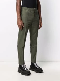 Budget 🥰 Alexander McQueen Logo strap trousers ✔️ 9 Alexander McQueen logo-strap trousers