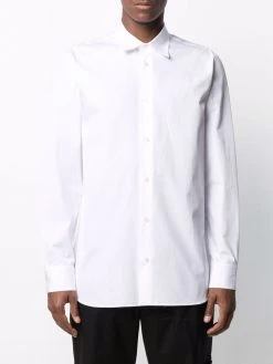 Alexander McQueen logo print shirt