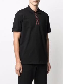 Alexander McQueen logo band polo shirt