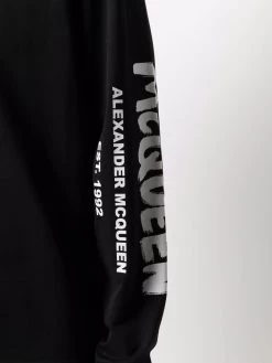 Alexander McQueen Typographic Skull print T-shirt