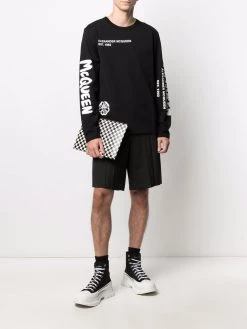 Alexander McQueen Typographic Skull print T-shirt