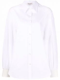 Alexander McQueen button-up long-sleeve shirt