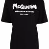 Alexander McQueen graffiti logo T-shirt