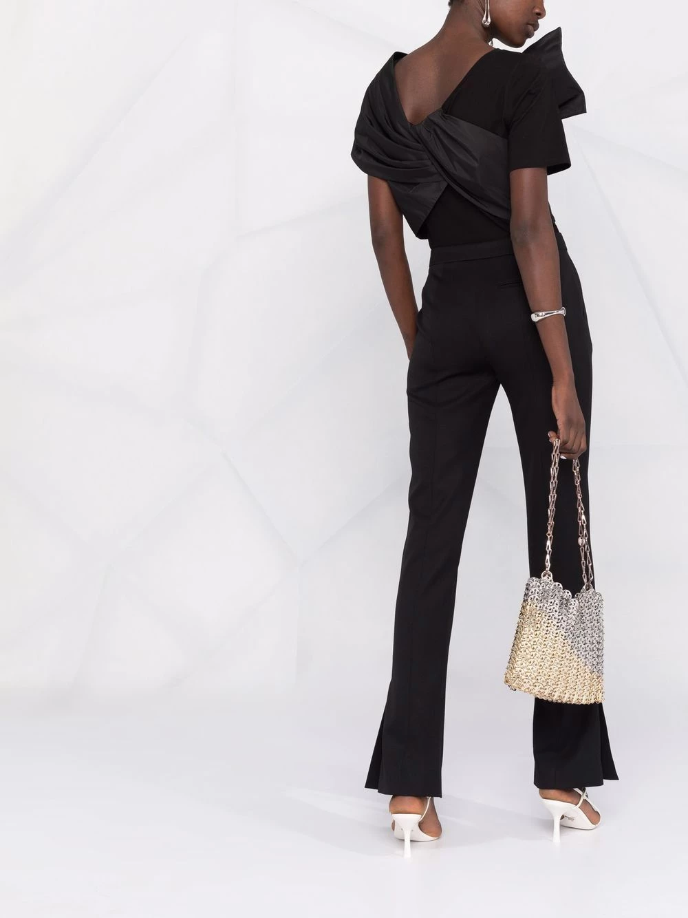 Coupon 🔔 Alexander McQueen Ankle slit cigarette trousers 👏 4 Alexander McQueen ankle-slit cigarette trousers