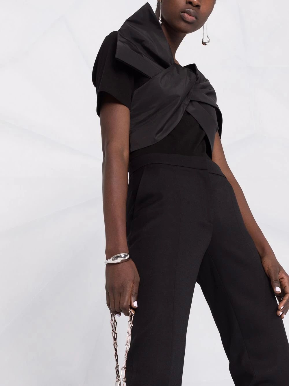 Coupon 🔔 Alexander McQueen Ankle slit cigarette trousers 👏 5 Alexander McQueen ankle-slit cigarette trousers