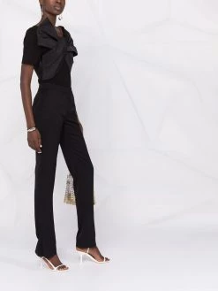 Coupon 🔔 Alexander McQueen Ankle slit cigarette trousers 👏 11 Alexander McQueen ankle-slit cigarette trousers