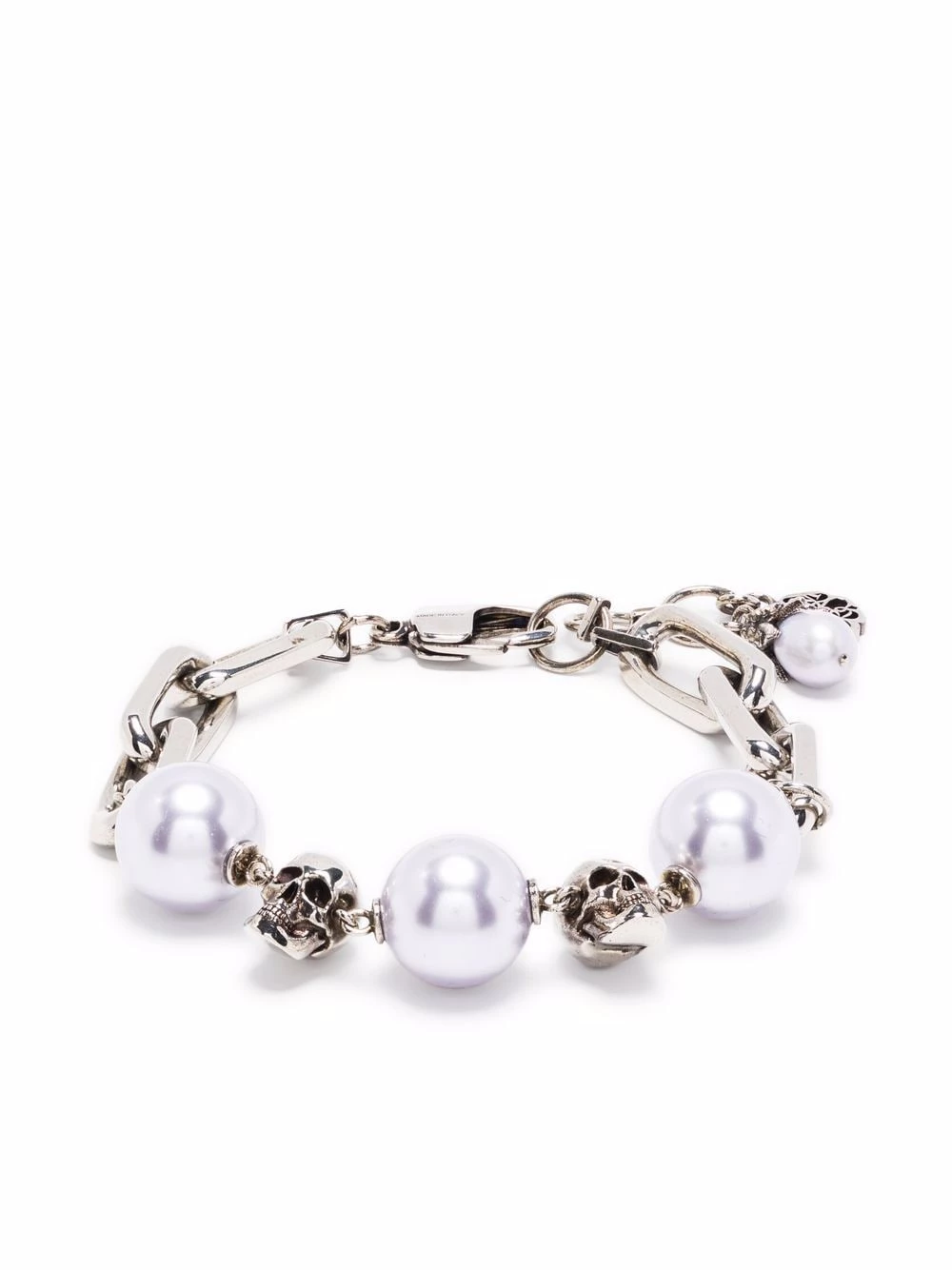 Wholesale ๐ Alexander McQueen Skull pearly bead bracelet ๐ 1 Alexander McQueen skull pearly bead bracelet