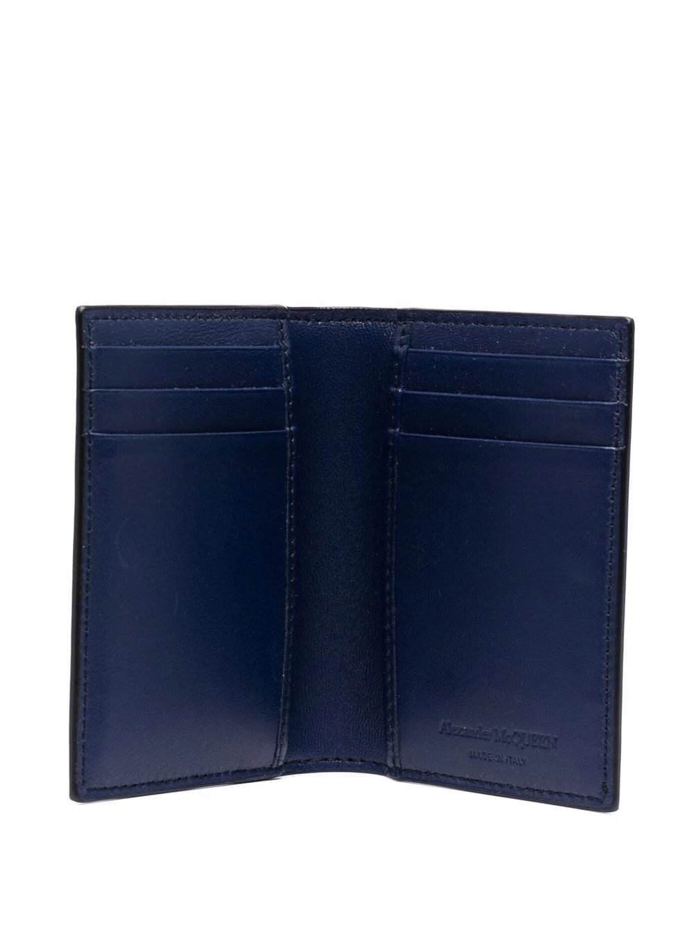 Flash Sale 🔥 Alexander McQueen Textured logo print cardholder 👏 3 Alexander McQueen textured logo-print cardholder