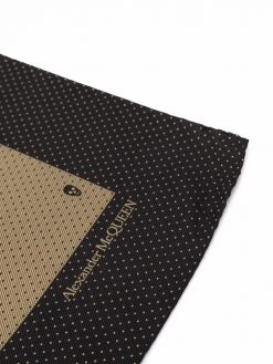 Budget ๐ Alexander McQueen Skull print pocket square ๐ 5 Alexander McQueen skull-print pocket square
