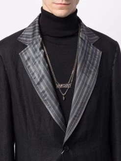 Alexander McQueen skull-embellished layered necklace