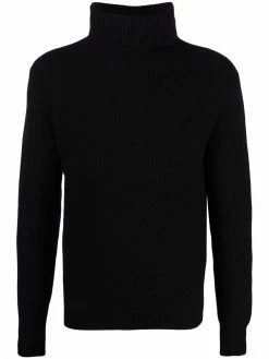 Alexander McQueen roll neck knitted jumper