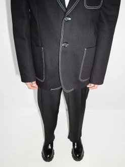 Alexander McQueen lug-sole penny loafers