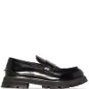 Alexander McQueen lug-sole penny loafers