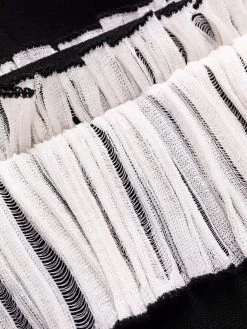 Alexander McQueen off-shoulder flared dress