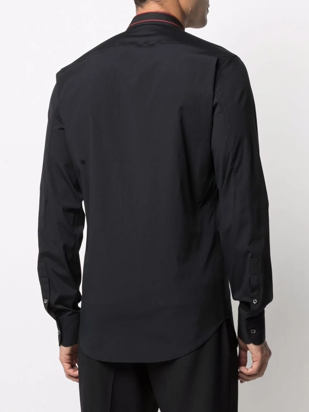 Flash Sale 👍 Alexander McQueen Logo tape long sleeve 👕 shirt ✨ 4 Alexander McQueen logo-tape long-sleeve shirt