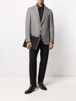 Alexander McQueen logo-tape long-sleeve shirt