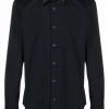 Alexander McQueen logo-tape long-sleeve shirt
