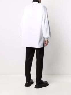 Alexander McQueen gathered sleeve dropped shoulder shirt