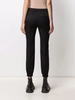 Alexander McQueen elasticated-ankle tailored trousers