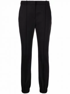 Alexander McQueen elasticated-ankle tailored trousers