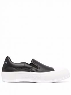 Alexander McQueen Deck laceless low-top sneakers