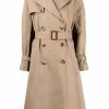 Alexander McQueen Hybrid Graffiti belted trench coat