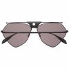 Alexander McQueen Abstract aviator frame sunglasses