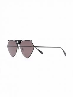 Alexander McQueen Abstract aviator frame sunglasses