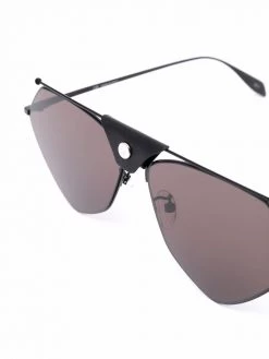 Alexander McQueen Abstract aviator frame sunglasses