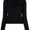 Alexander McQueen ruffle-neck jumper