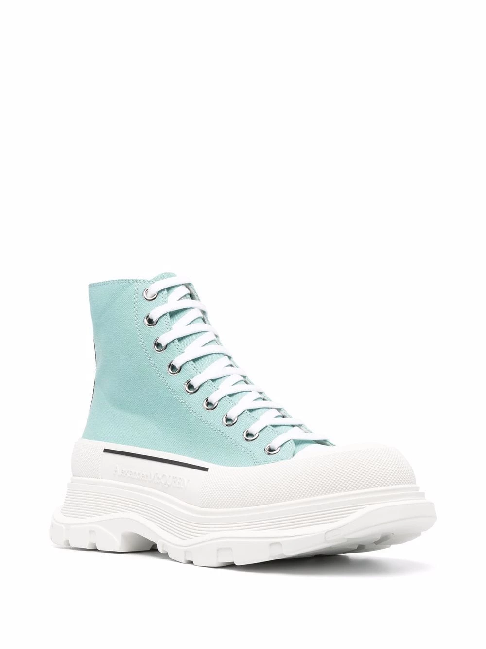 Promo ๐ Alexander McQueen Tread Slick high top ๐ฅพ boots โญ 2 Alexander McQueen Tread Slick high-top boots