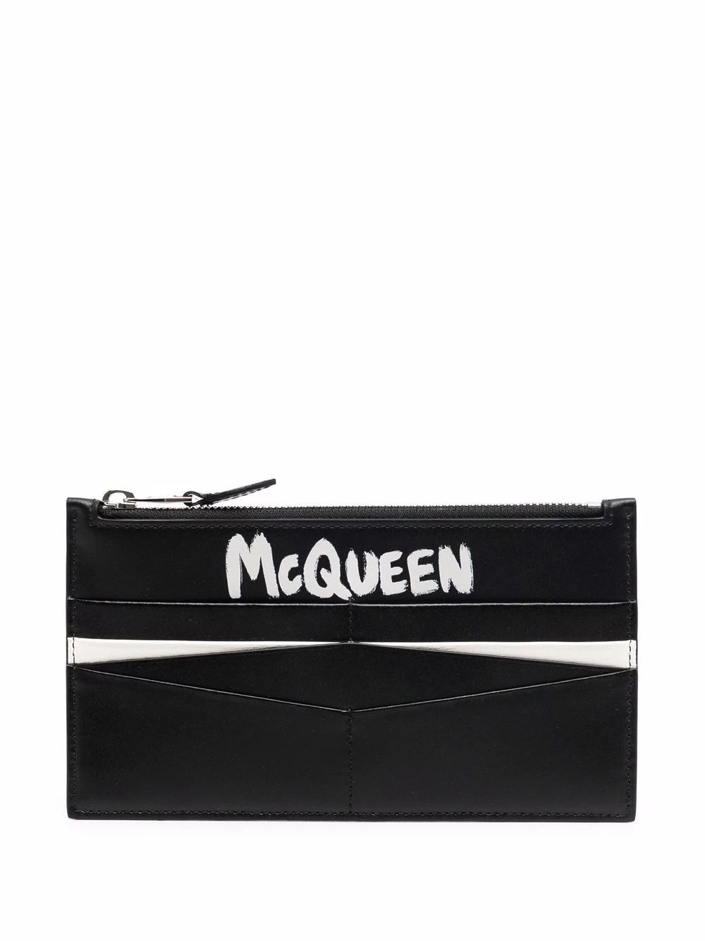 Best reviews of 😉 Alexander McQueen Logo print zipped cardholder 🌟 1 Alexander McQueen logo-print zipped cardholder