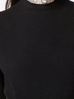 Alexander McQueen Frills-neck jumper