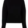 Alexander McQueen Frills-neck jumper