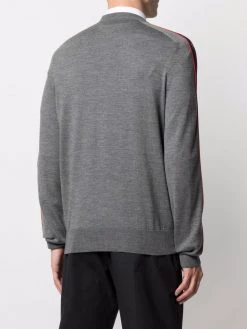 Alexander McQueen logo-tape jumper