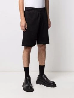 Alexander McQueen logo-embroidered track shorts
