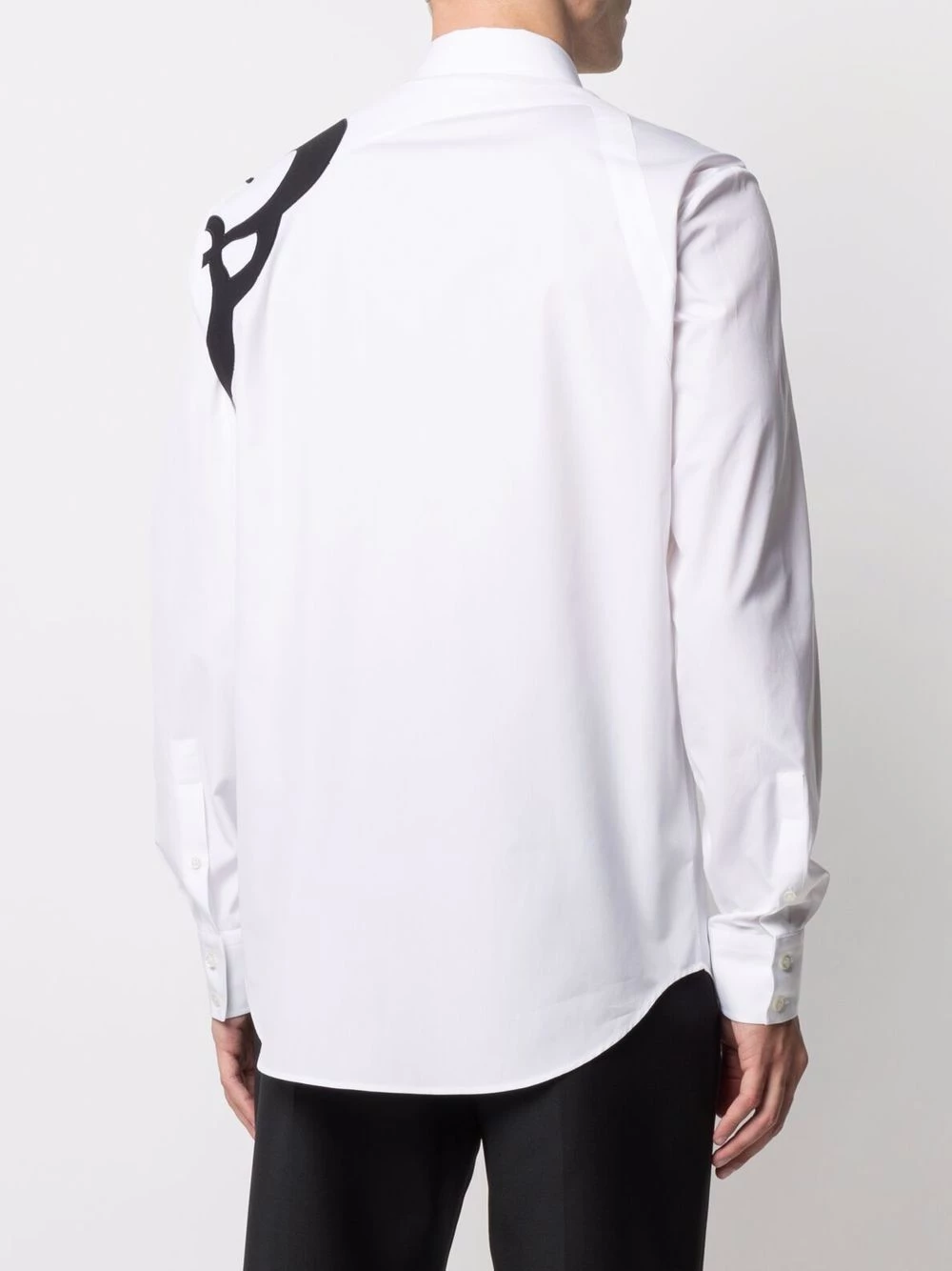 Discount ๐ Alexander McQueen Embroidered long sleeve ๐ shirt โ 4 Alexander McQueen embroidered long-sleeve shirt