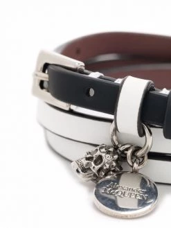 Best reviews of โค๏ธ Alexander McQueen Skull charm double wrap bracelet ๐ 5 Alexander McQueen Skull charm double-wrap bracelet