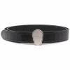 Alexander McQueen Skull Tag leather belt