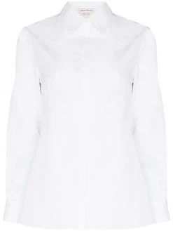 Alexander McQueen corset-detail long-sleeve shirt