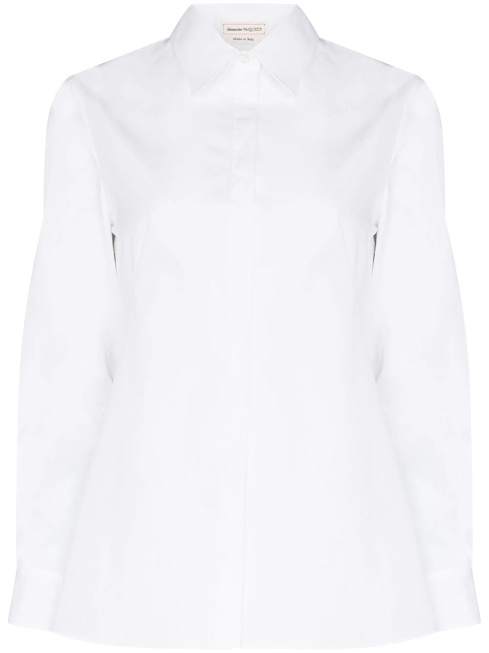 Best Pirce โจ Alexander McQueen Corset detail long sleeve ๐ shirt ๐ 1 Alexander McQueen corset-detail long-sleeve shirt