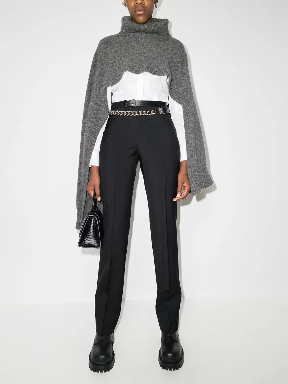 Best Pirce โจ Alexander McQueen Corset detail long sleeve ๐ shirt ๐ 5 Alexander McQueen corset-detail long-sleeve shirt