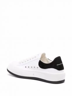 Best Pirce 🔥 Alexander McQueen Deck lace up plimsoll 👟 sneakers 👍 6 Alexander McQueen Deck lace-up plimsoll sneakers