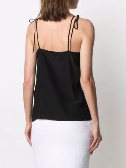 Alexander McQueen lace-trim silk camisole