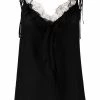 Alexander McQueen lace-trim silk camisole