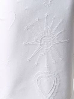 Alexander McQueen embroidered mid-length skirt