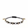 Alexander McQueen Skull charm friendship bracelet