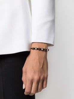 Alexander McQueen Skull charm friendship bracelet