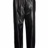 Alexander McQueen elasticated leather trousers