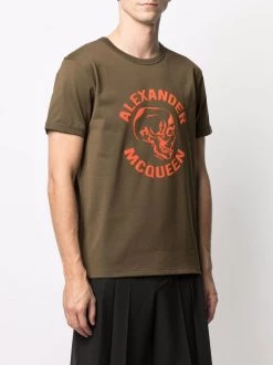 Alexander McQueen Skull logo-print T-shirt